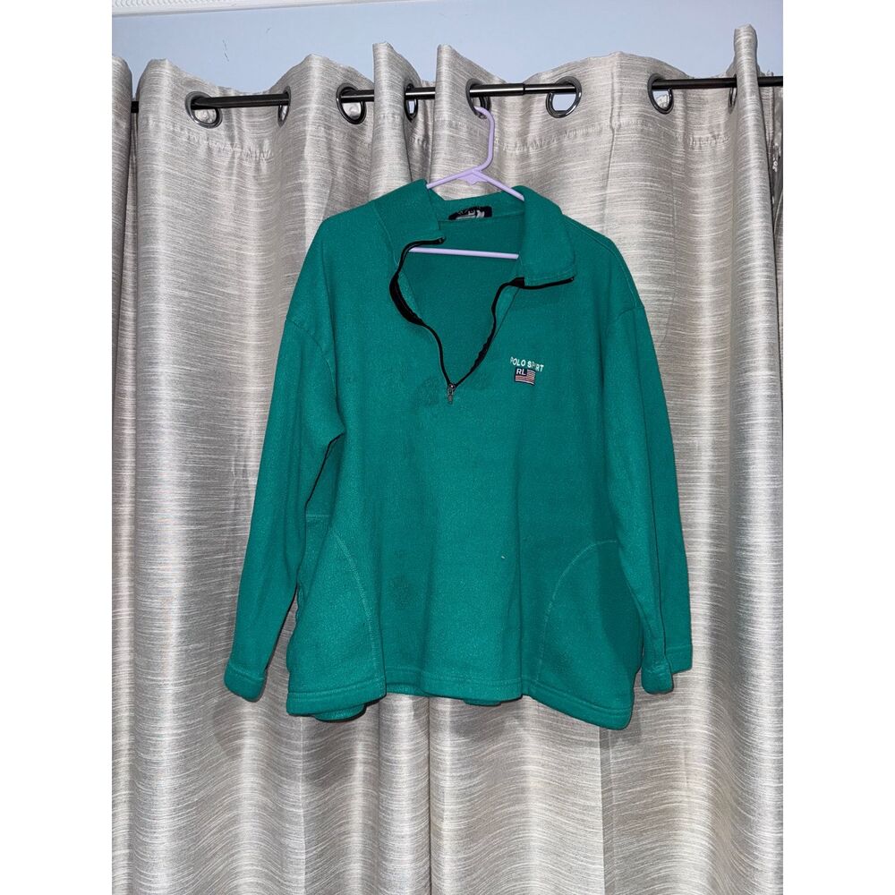 Vintage Polo by Ralph Lauren oversized fleece pullover